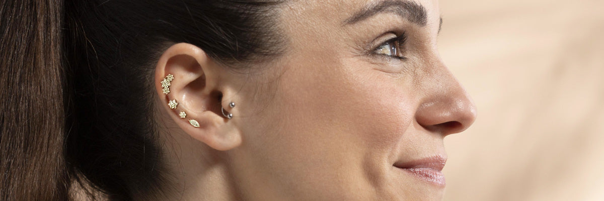 5 Cute Layering Ideas for Cartilage Piercings