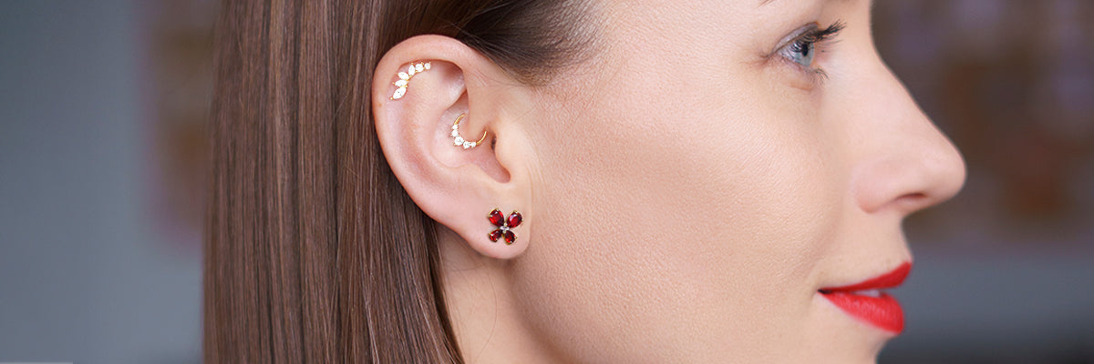 Which Earrings Are Suitable for Inner Conch Piercings?